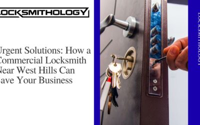 Urgent Solutions: How a Commercial Locksmith Near West Hills Can Save Your Business